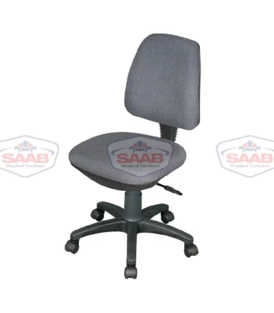Armless Office Chair With Wheels