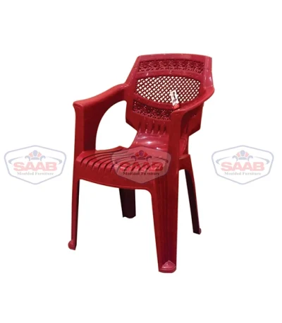 Hard Plastic Chairs With Arms (S-834)
