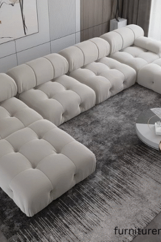 Trendy White L Sofa Sets In Lahore