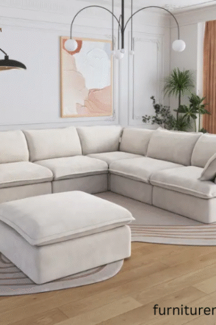 Lahore Showrooms Selling White L Sofa