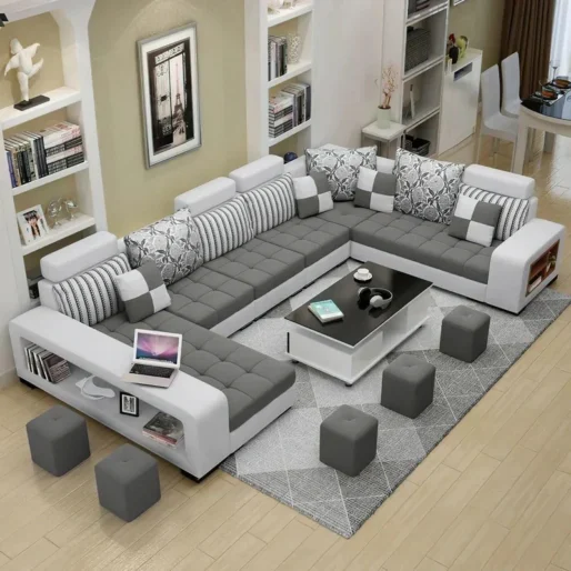 8 Seater l Shape Sofa
